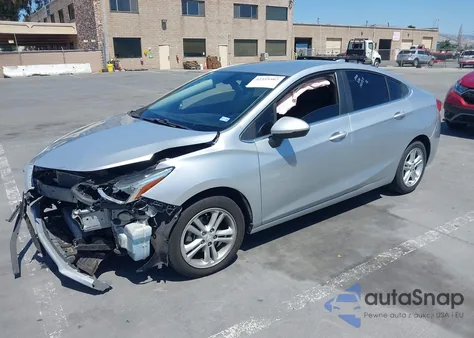 2017 Chevrolet Cruze Lt Auto из США, поврежденный, VIN 1G1BE5SM1H7252651